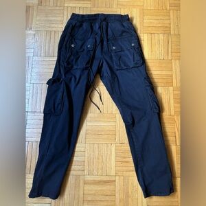 Zara x Rhuigi Snap Cargo Pant Size Medium Black Rhu Rhude Pants